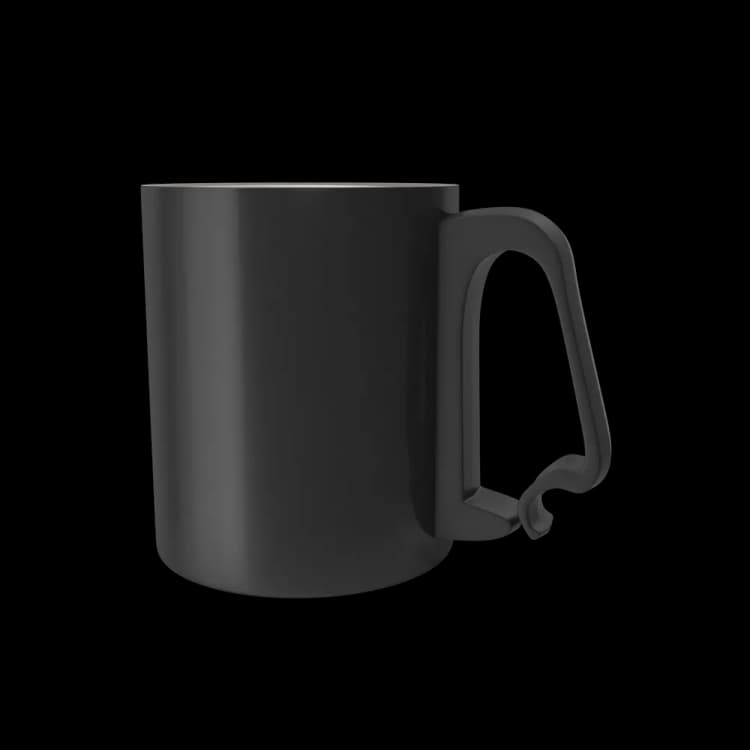 Image for Black Aluminium Cup