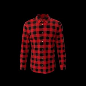 Image of Man Plaid Shirt