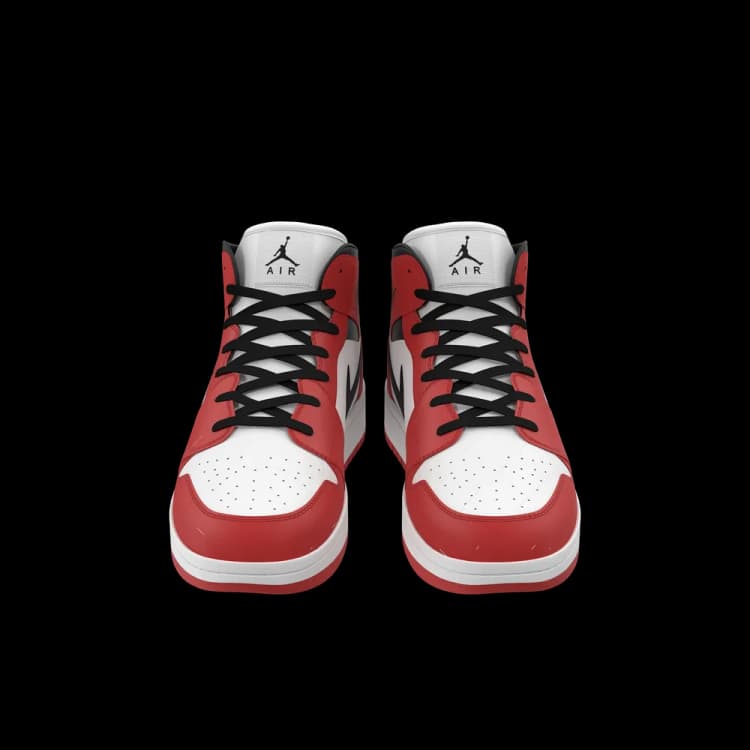 Image for Nike Air Jordan 1 Red And Black