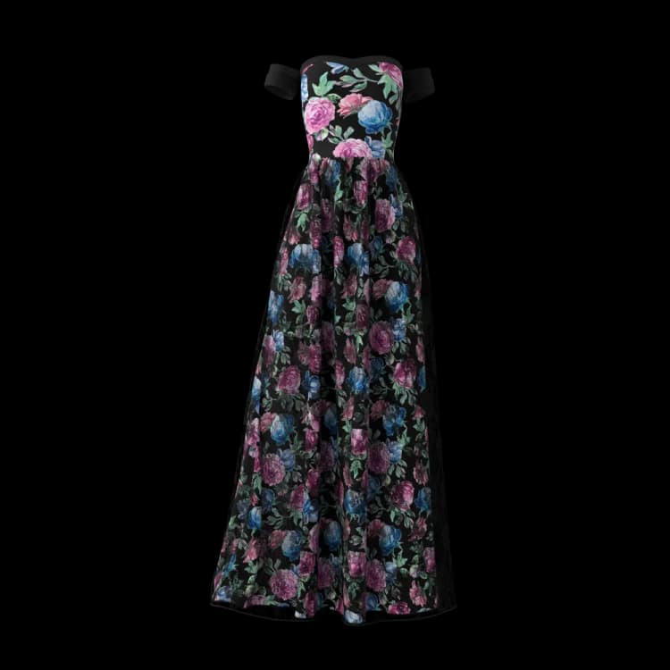 Image for Black Women's Gown